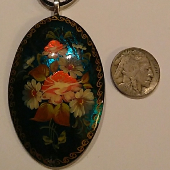 ⏳SALE *RARE Russian Lacquered Hand-Painted VINTAGE - Picture 2 of 8